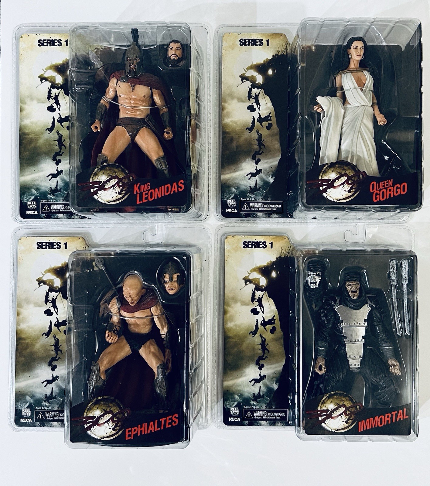300 / Series 1 Complete Set NECA - NEW 300 / Series 1 Complete Set NECA - NEW