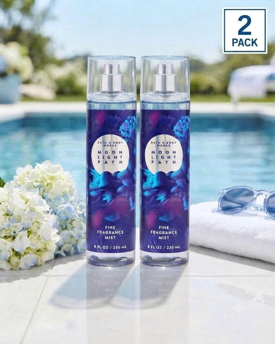 [2-PACK] BBW MOONLIGHT PATH Fine Fragrance Mist