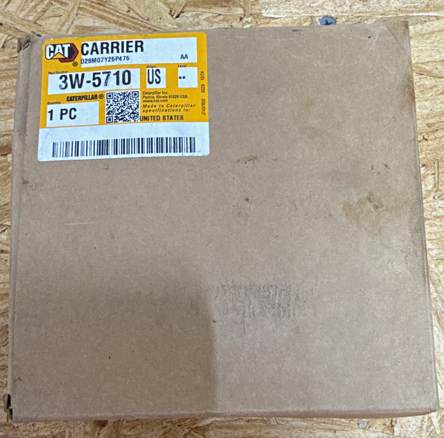 CAT Caterpillar Carrier Heavy Equipment Part MPN 3W-5710 Model Carrier CAT Caterpillar Carrier Heavy Equipment Part MPN 3W-5710 Model Carrier