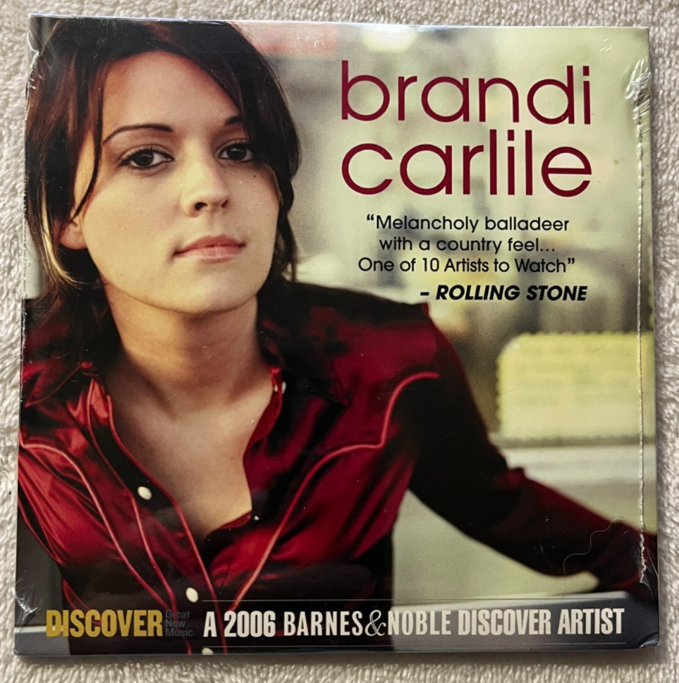 Brandi Carlile 2006 Promo CD Barnes & Noble Discover Artist 2 LIVE tracks NEW Brandi Carlile 2006 Promo CD Barnes & Noble Discover Artist 2 LIVE tracks NEW