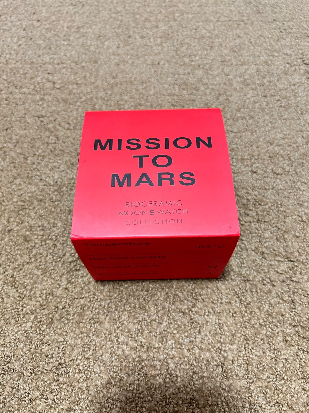 Swatch x Omega Moonswatch Mission to Mars