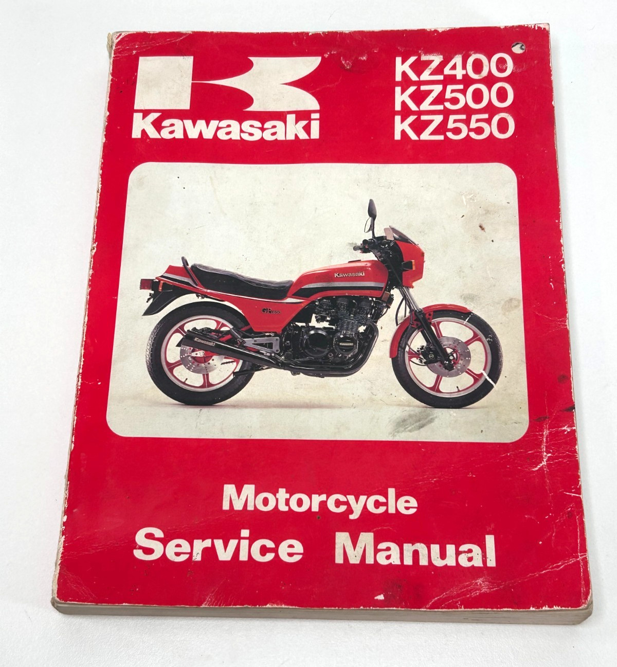 Factory Kawasaki 1979-1982 KZ400 KZ500 KZ550 Service Manual 99924-1018-04 Factory Kawasaki 1979-1982 KZ400 KZ500 KZ550 Service Manual 99924-1018-04