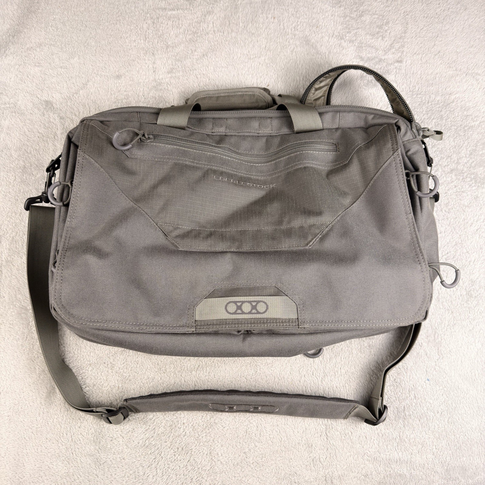 Eberlestock Executive Messenger Bag Gray Office Briefcase Tactical Laptop Eberlestock Executive Messenger Bag Gray Office Briefcase Tactical Laptop
