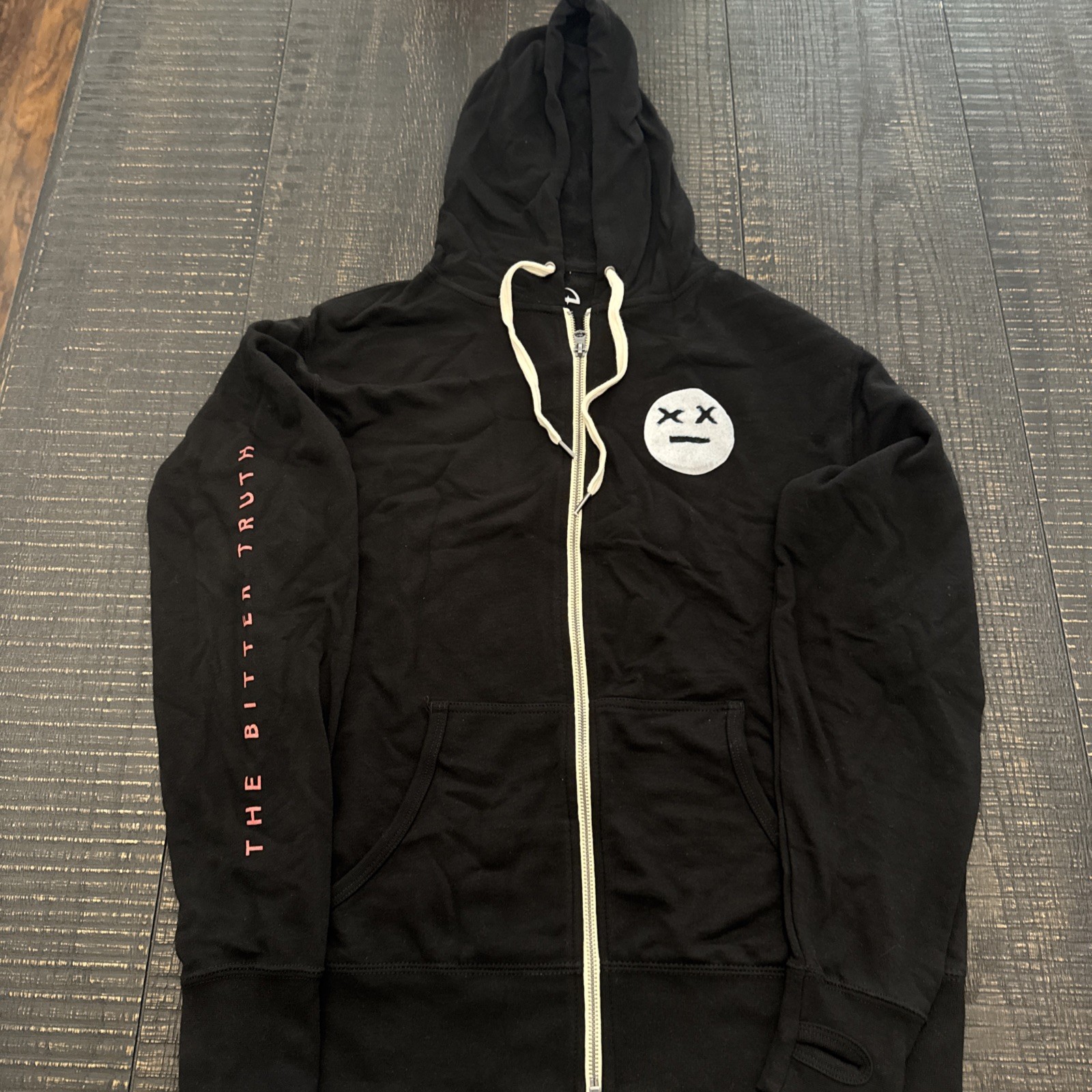 New🔥Evanescence 2021”Bitter Truth”Tour Blackout Merch~Full Zip Hoodie /Jacket~M New🔥Evanescence 2021”Bitter Truth”Tour Blackout Merch~Full Zip Hoodie /Jacket~M