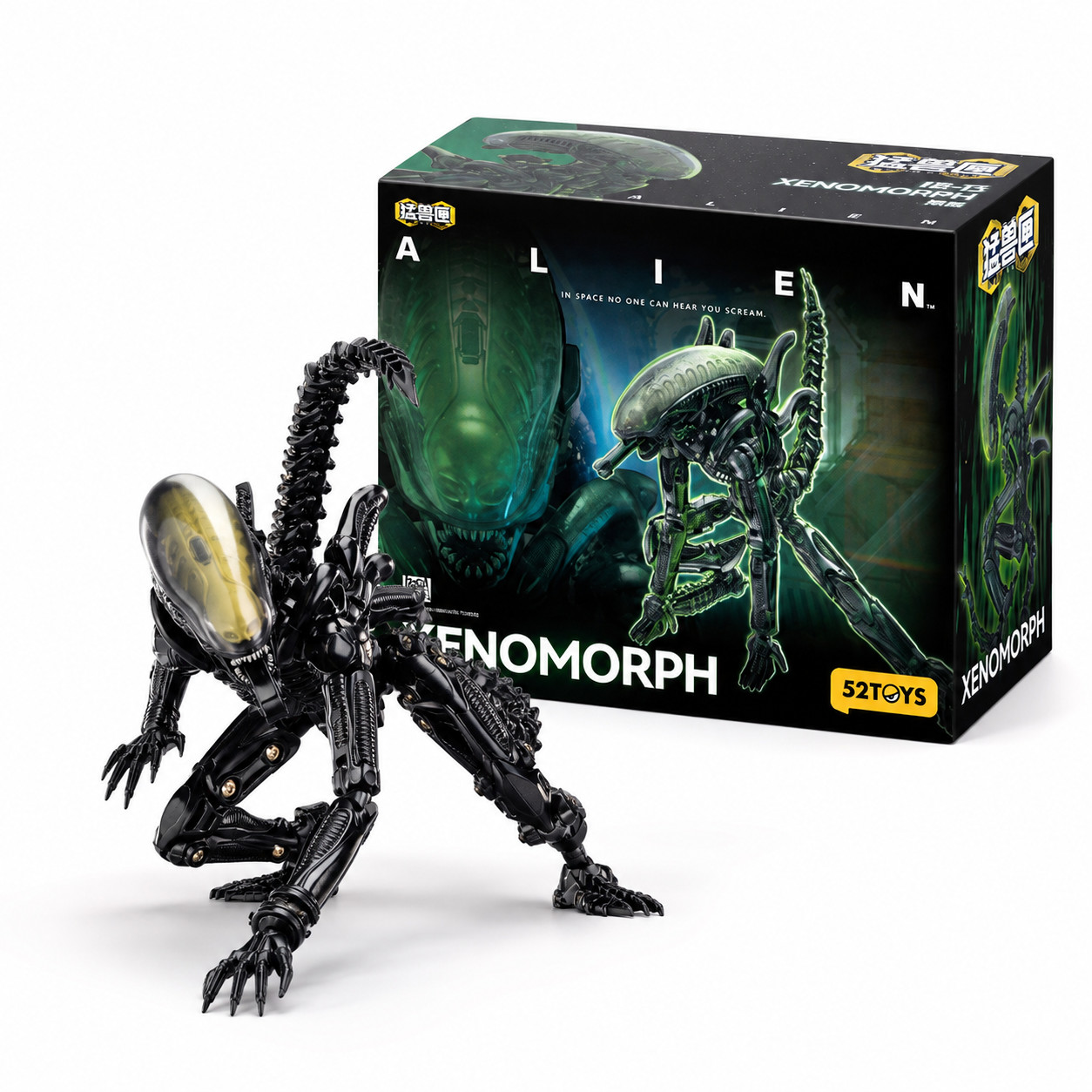 52TOYS BEASTBOX INFINITY IB-13 Xenomorph Alien 6.3in Transforming Action Figure