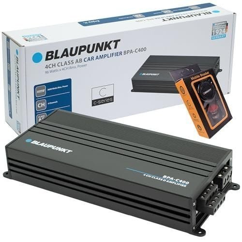 Blaupunkt C-Series 4 Channel AB-Class Power Amplifier 544 Watts RMS Blaupunkt C-Series 4 Channel AB-Class Power Amplifier 544 Watts RMS