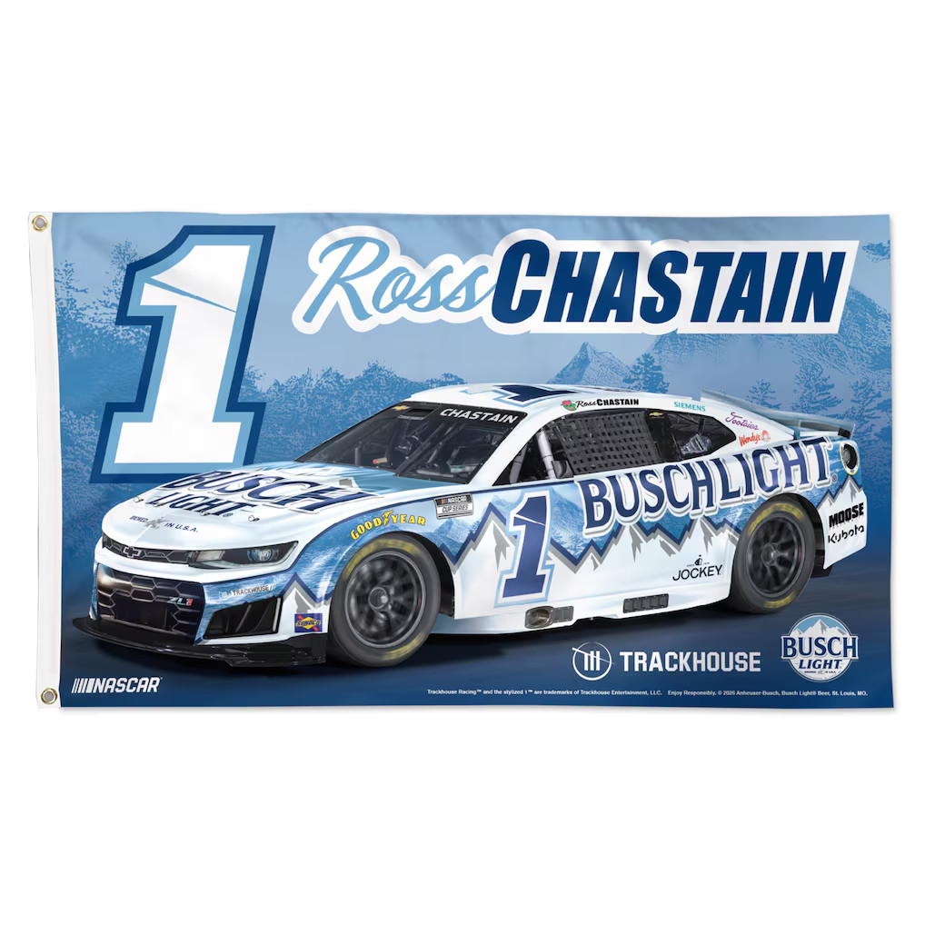 #1 Ross Fan Chastain Flag 3x5, 4x6,5x8Ft Nascar Car Racing Wall Home Best Banner