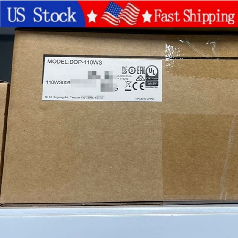 1PCS Brand New DELTA DOP-110WS Touch Screen DOP-110WS  Fast Shipping