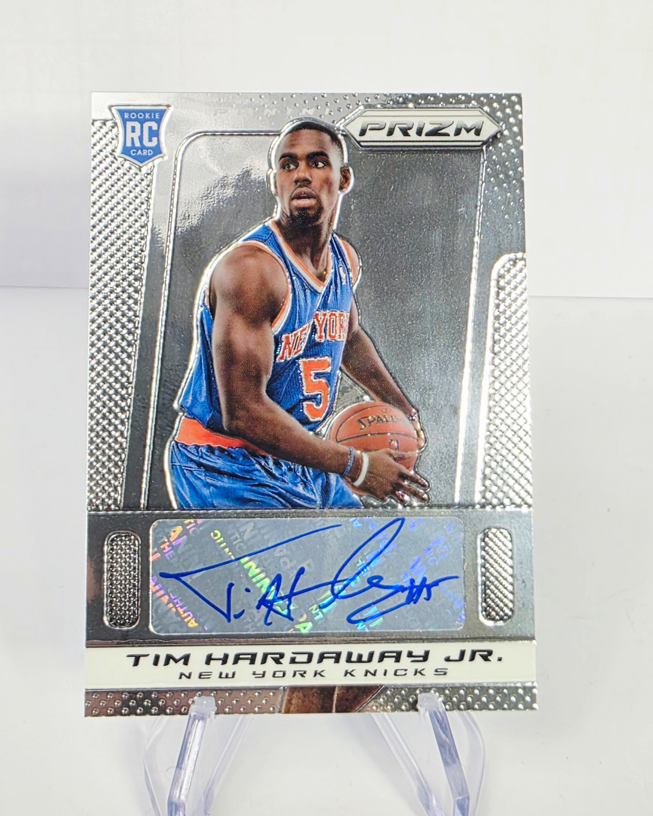 Panini Prizm 2013-14 Autographs Tim Hardaway Jr Auto Rookie #17 Knicks