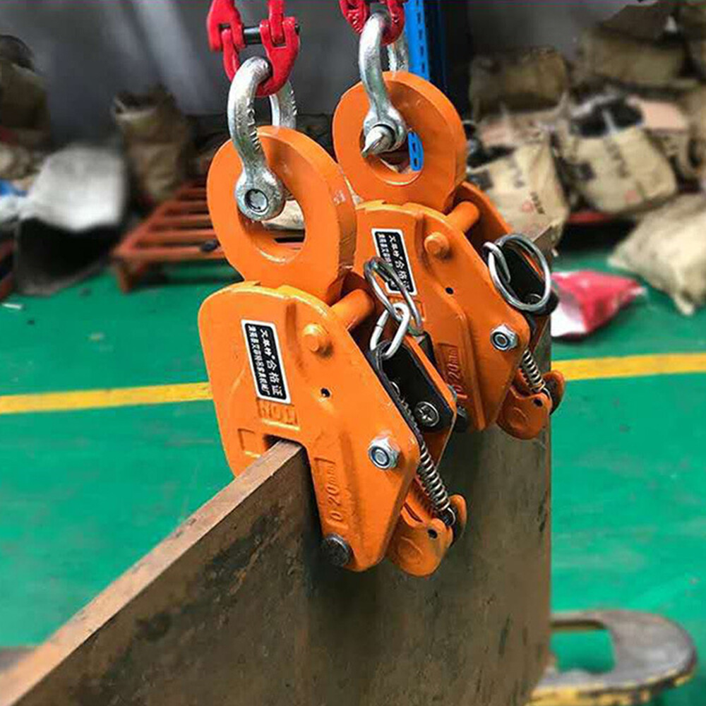 3-Ton Industrial Steel Plate Clamp Sheet Metal Lifting Clamp 6600LBS