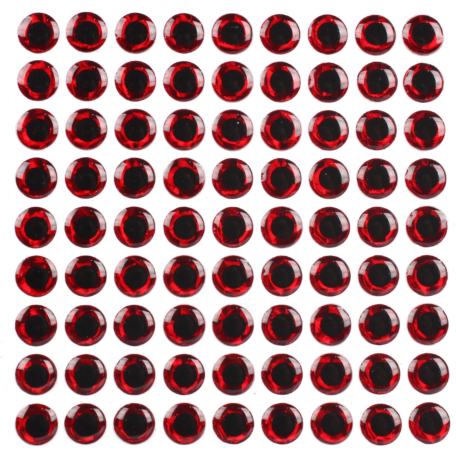 300pcs 3D Soft Holographic Fishing Lure Eyes Fly Tying Jigs Crafts 3mm-16mm