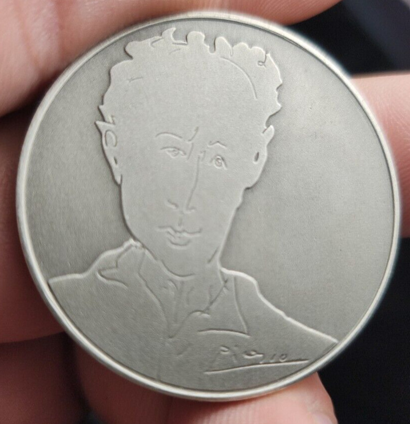 1977 Israel Piano Musician Arthur Rubenstein 1977 Competition Silver Coin 1977 Israel Piano Musician Arthur Rubenstein 1977 Competition Silver Coin