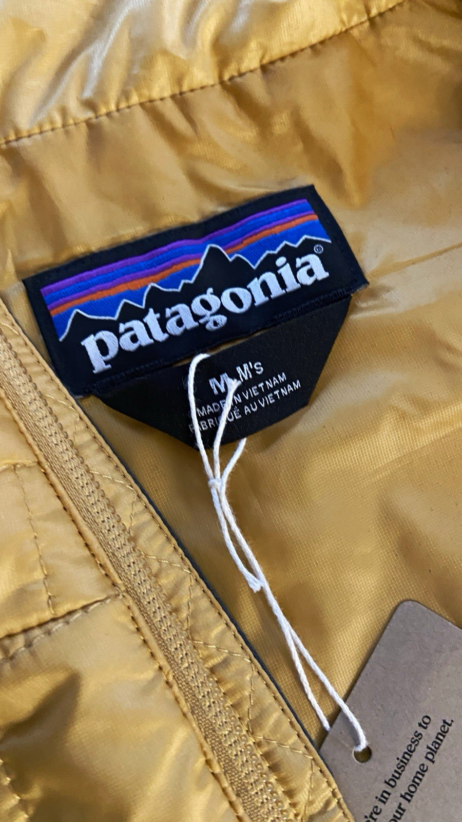 Patagonia Nano Puff Vest - Pufferfish Gold - NWT - Men’s Medium