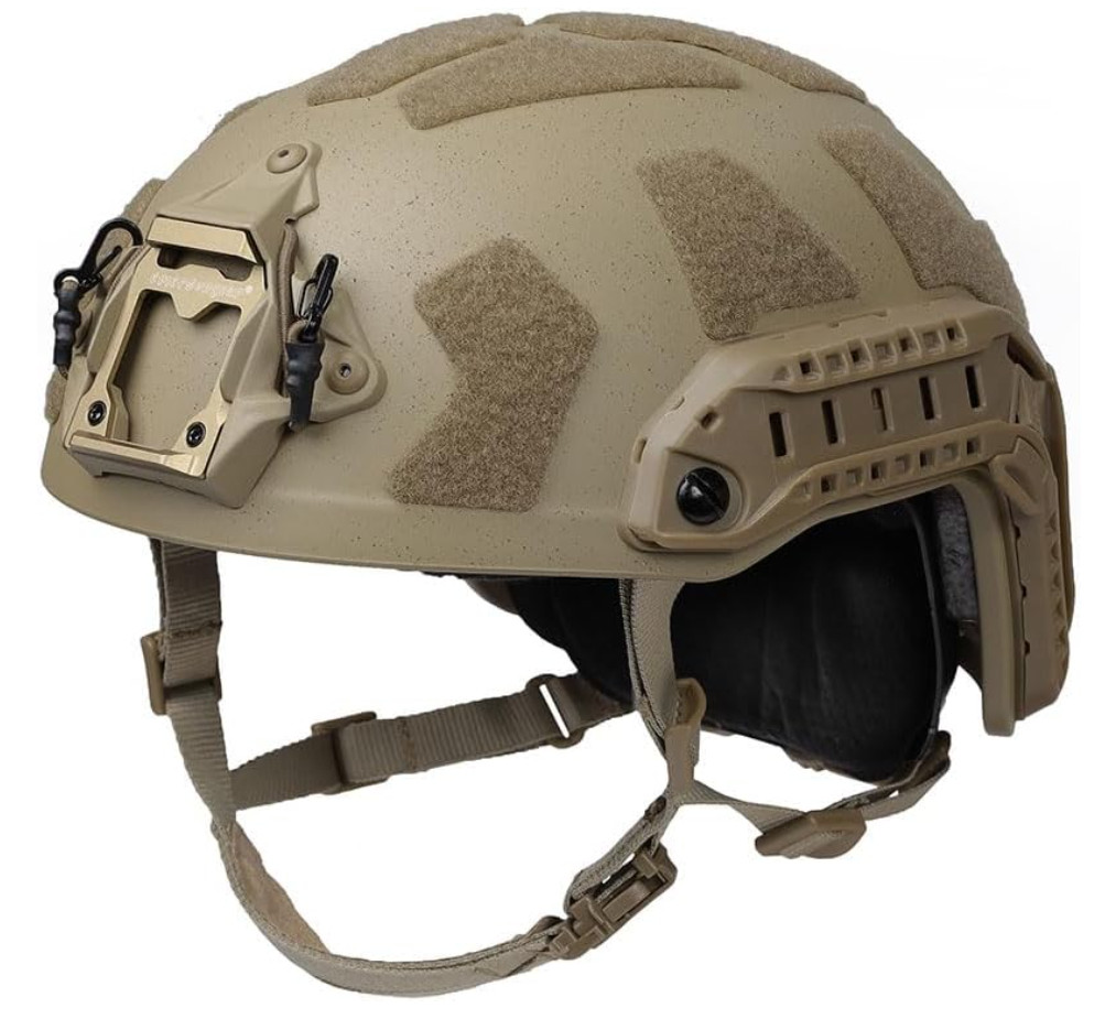 Emersongear Fast SF Ultra High Cut Tac Helmet, Lightweight Design, TAN, Large Emersongear Fast SF Ultra High Cut Tac Helmet, Lightweight Design, TAN, Large