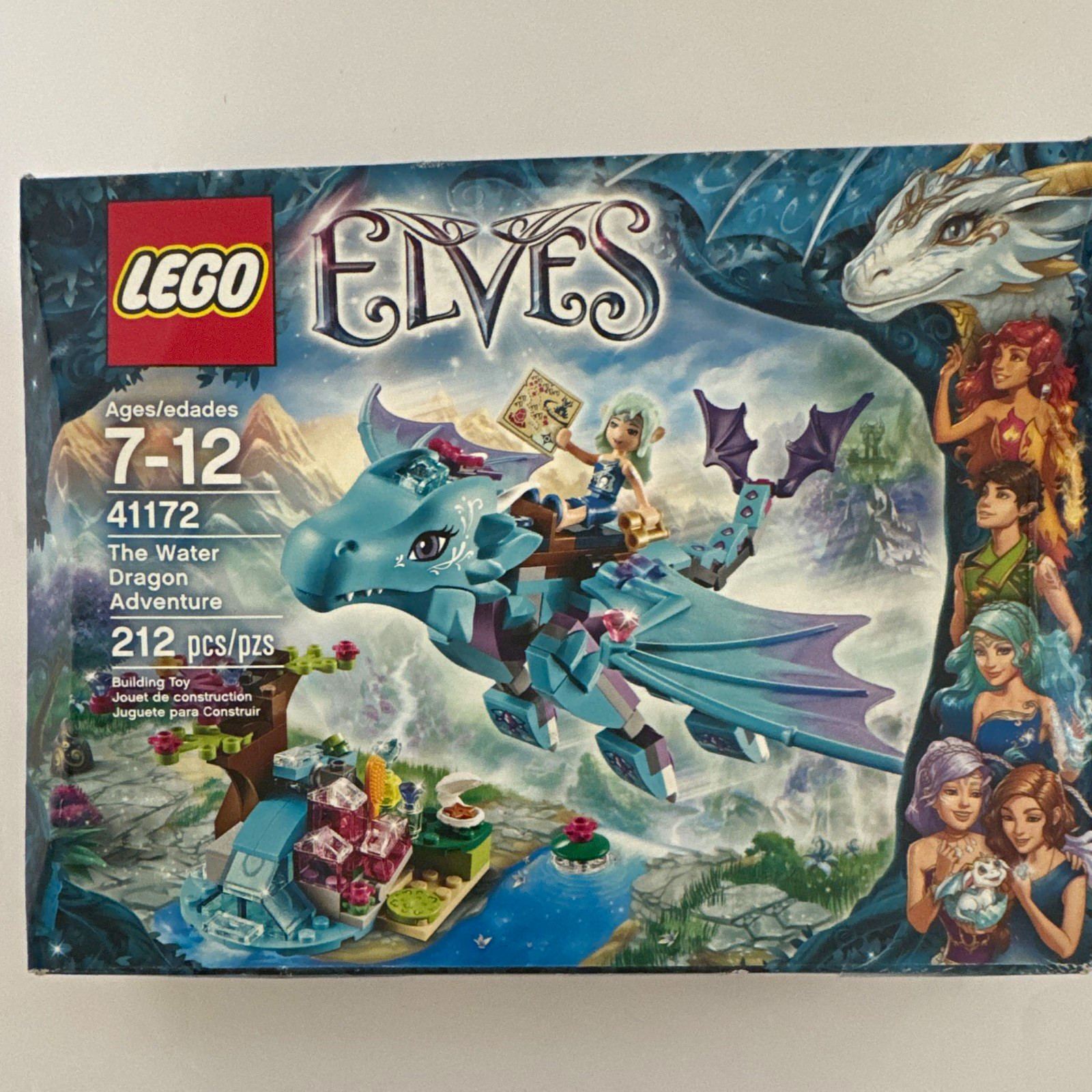 LEGO Elves 41172 The Water Dragon Adventure Complete Set 212 pcs (Box) Age 7-12 LEGO Elves 41172 The Water Dragon Adventure Complete Set 212 pcs (Box) Age 7-12