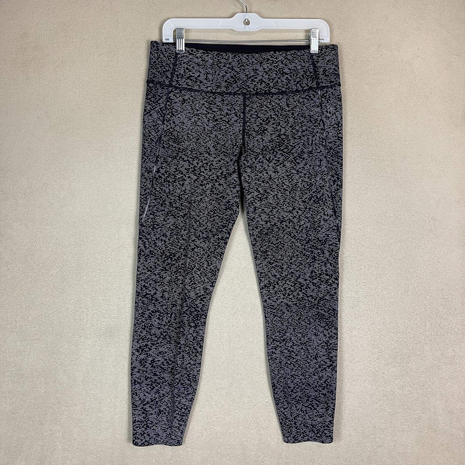 Lululemon Athletica Pants Womens 10 Black 7/8 Length Performance Leggings