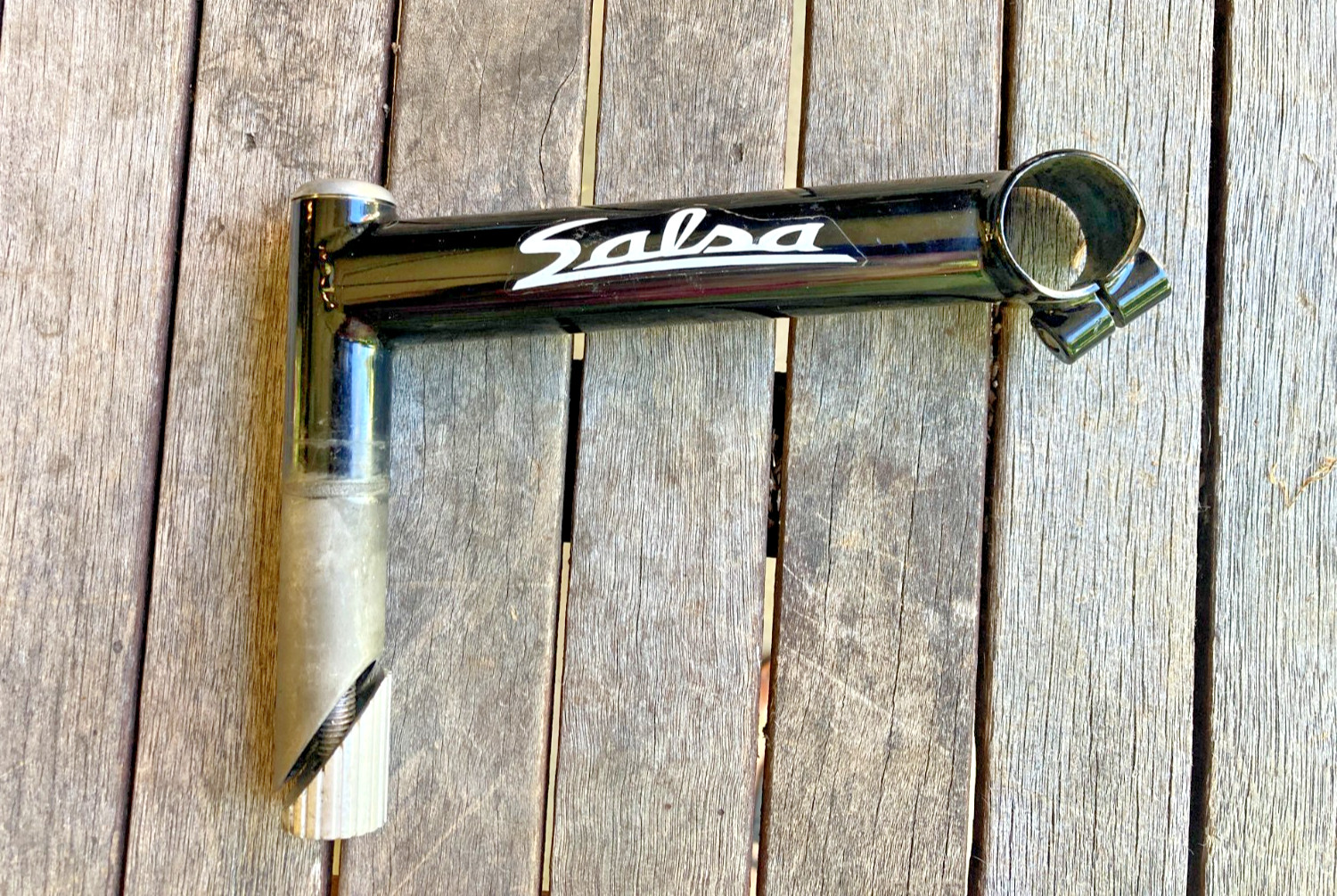 25.4 Salsa 150mm Quill Stem Black 1\ 25.4 Salsa 150mm Quill Stem Black 1\