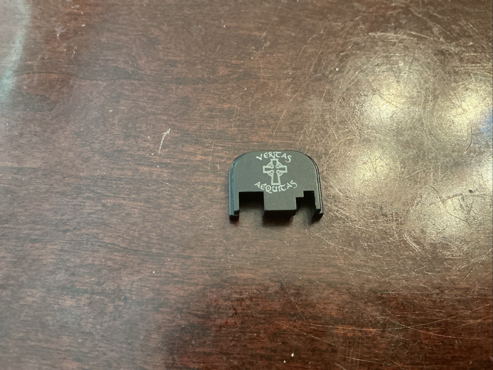 Glock Slide Cover Plate Gen 1-4 - Cross - veritas aequitas