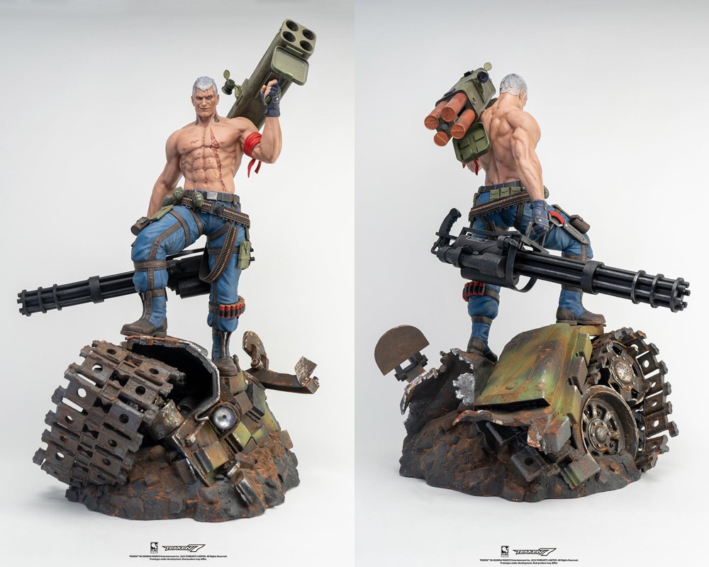 Purearts Tekken 7 Bryan Fury 1/4 Scale Original Statue Offical Limited Model New