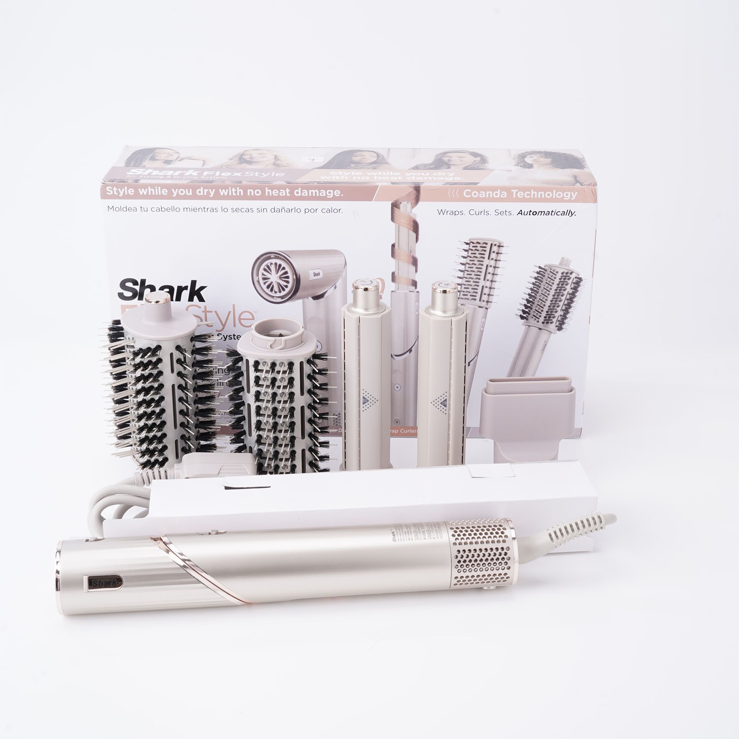 Shark Flex Style1300W Air Styling & Drying US System - Stone (HD430)  STOCK