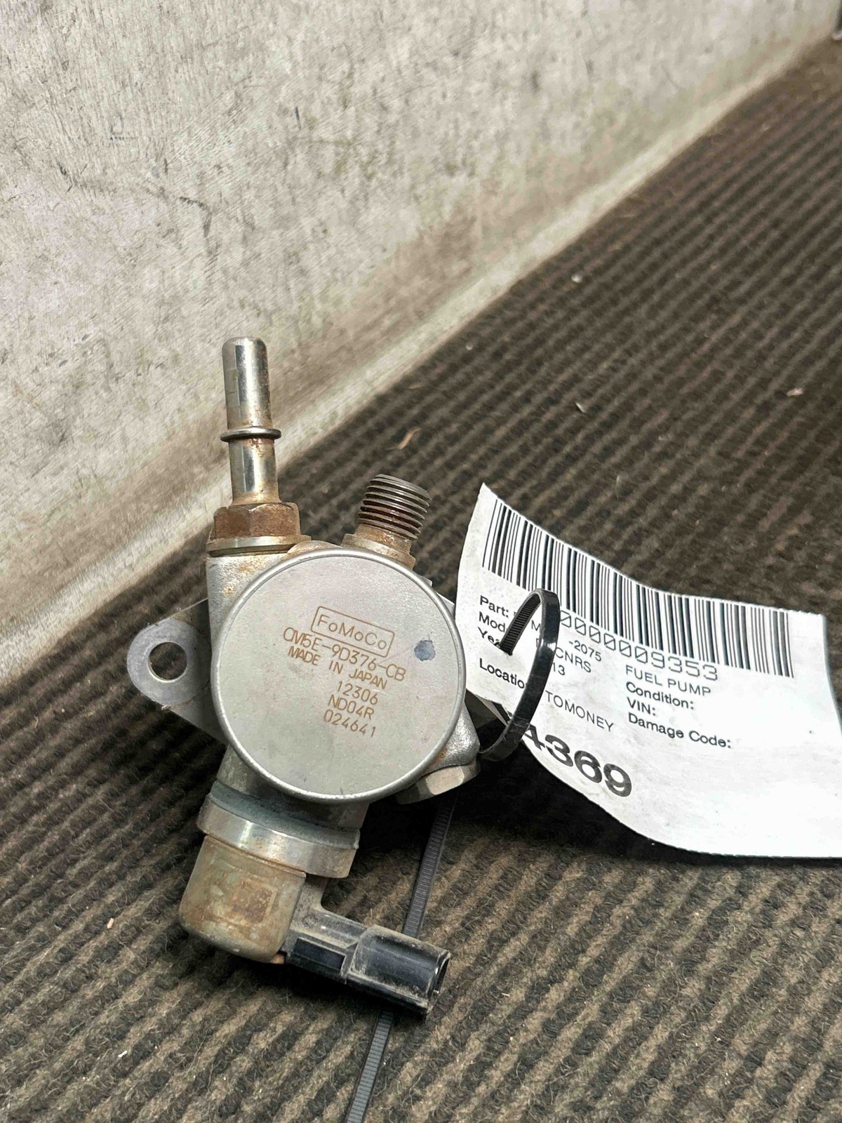 Fits 2012-18 Ford Focus Fuel Pump OEM#:cm5z9350cb