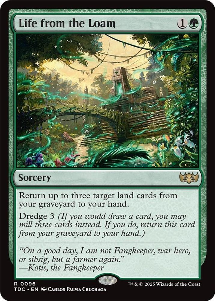MTG TDC R Life from the Loam #96 NM