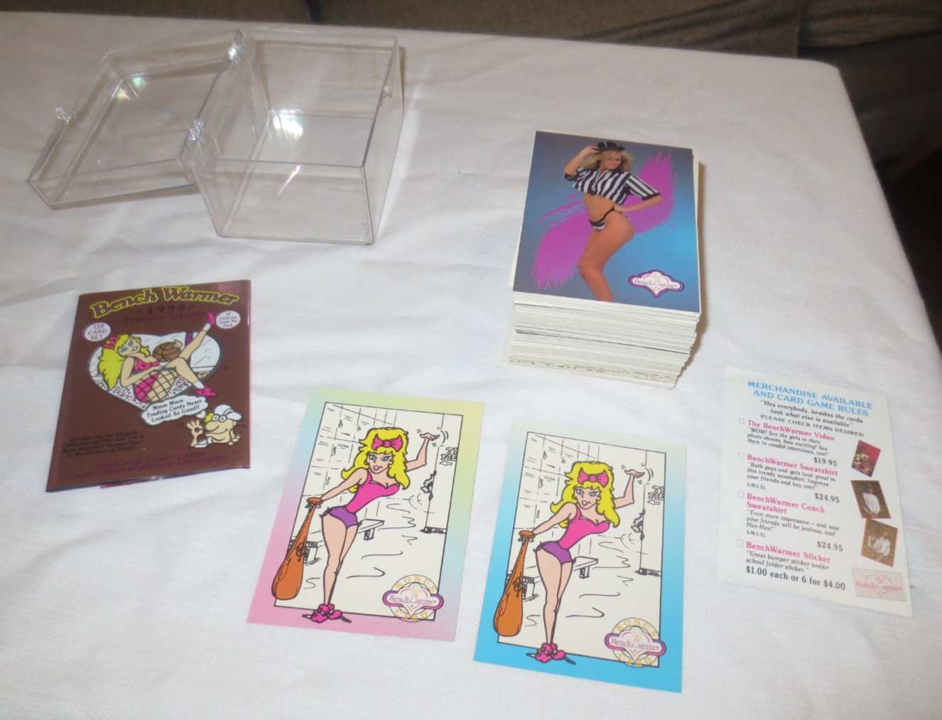 1992 Bench Warmer Premier Edition Complete Card Set 120 Cards 1992 Bench Warmer Premier Edition Complete Card Set 120 Cards