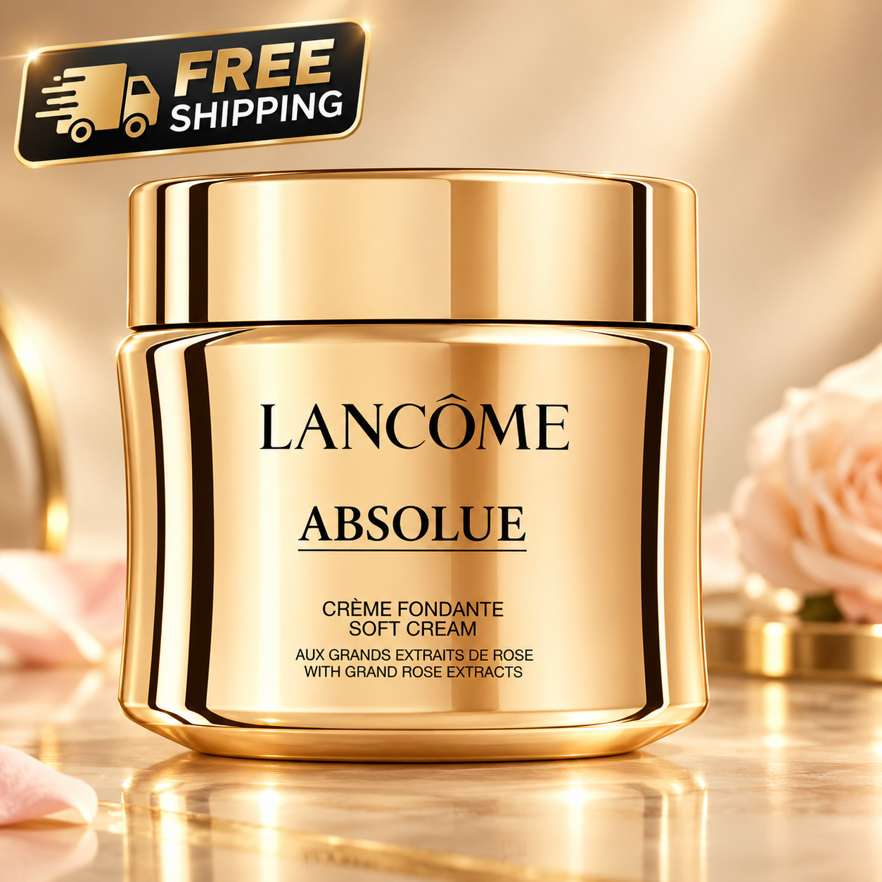 Lancome Absolue Creme Fondante Soft Cream Grand Rose Extracts 2.0oz/60 ml Sealed