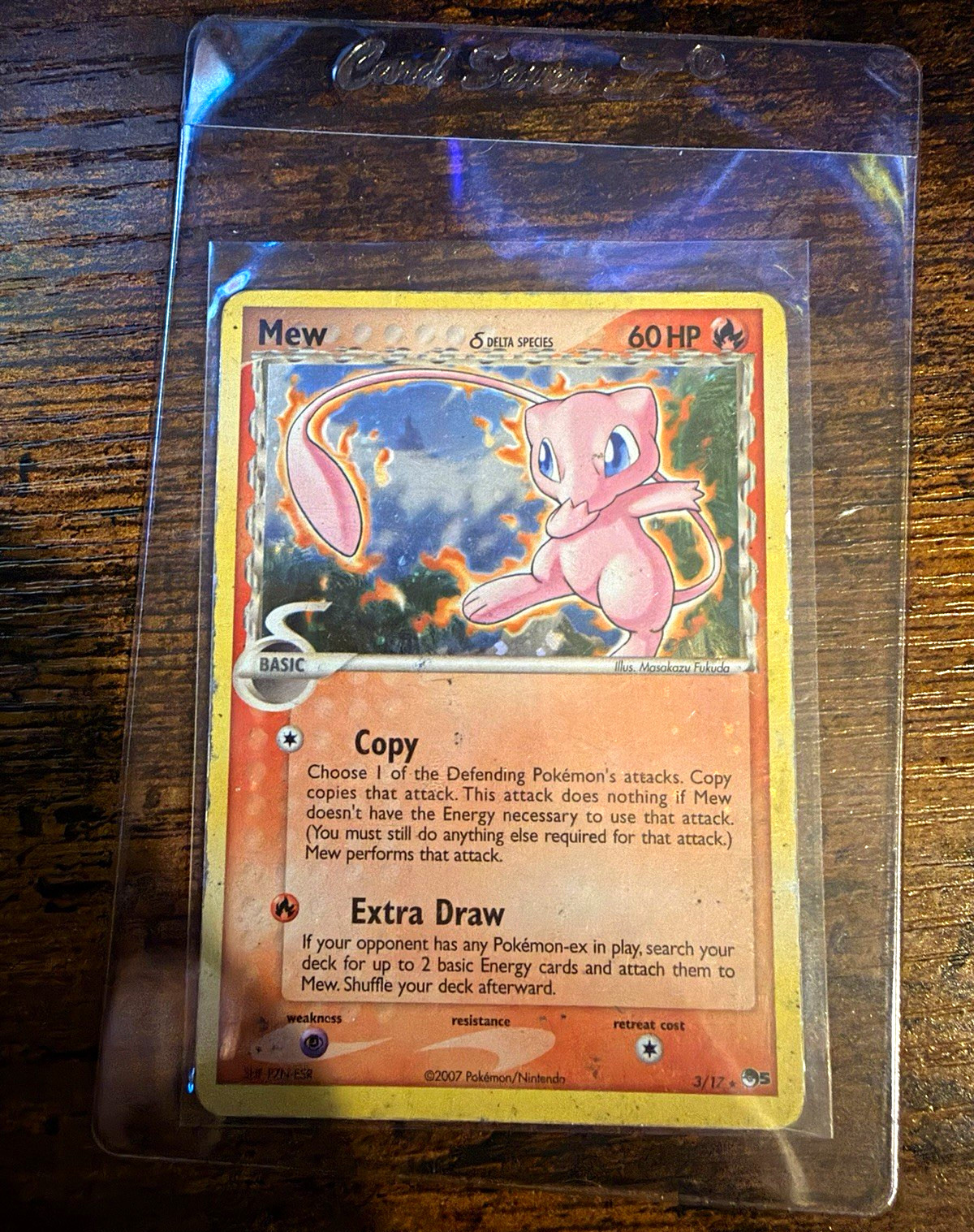 Pokémon Mew Delta Species 003/017 POP Series 5 Holo Rare Eng Pokémon Mew Delta Species 003/017 POP Series 5 Holo Rare Eng