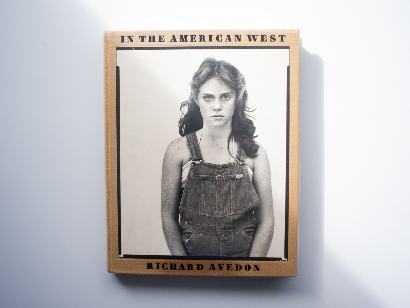 SIGNED Richard Avedon In The American West 1985 1st HC DJ Duotone First Print