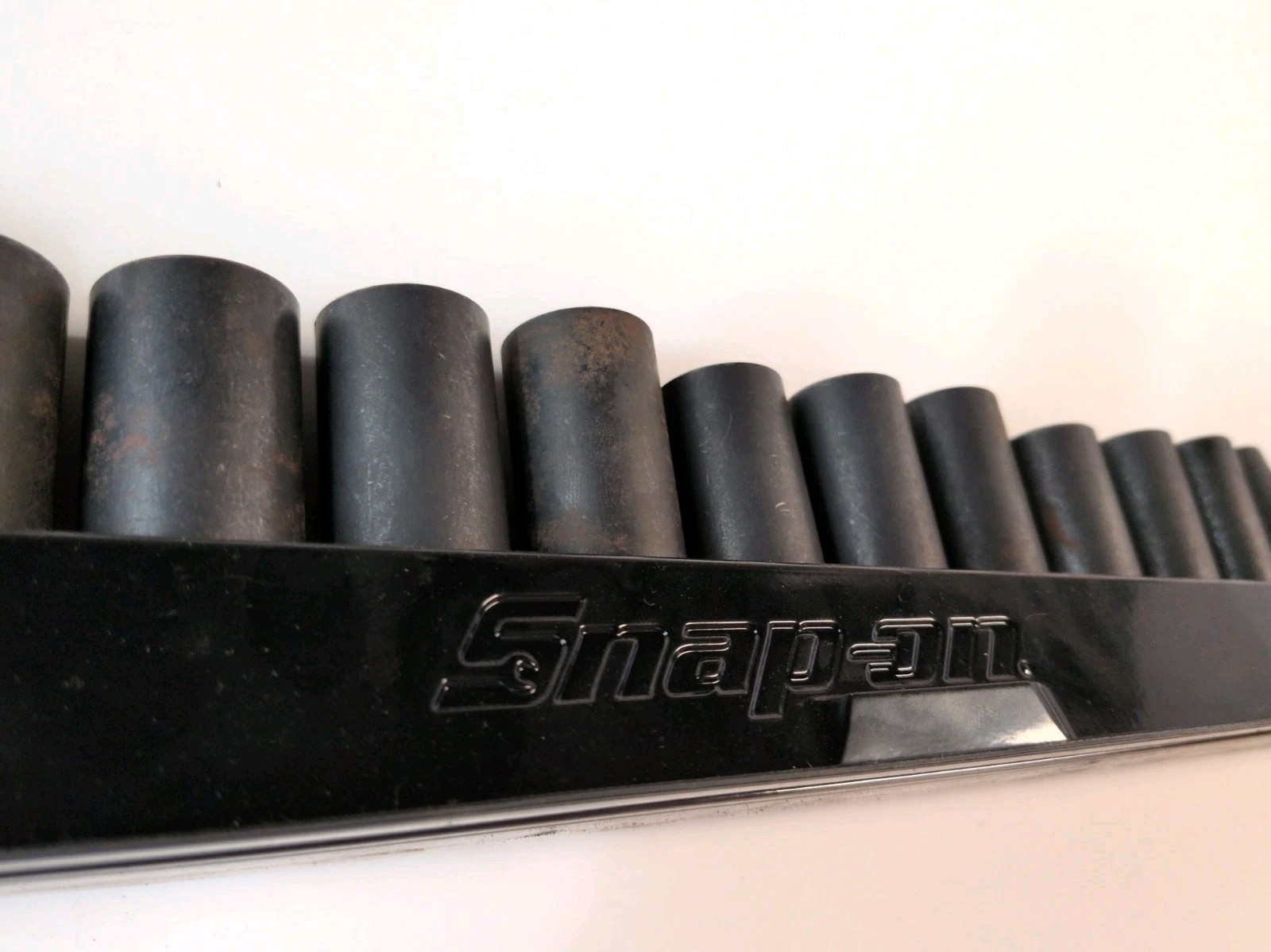 Snap On 14 Pc 3/8” 6Pt Metric Flank Drive Deep Impact Socket Set 11-24mm USA