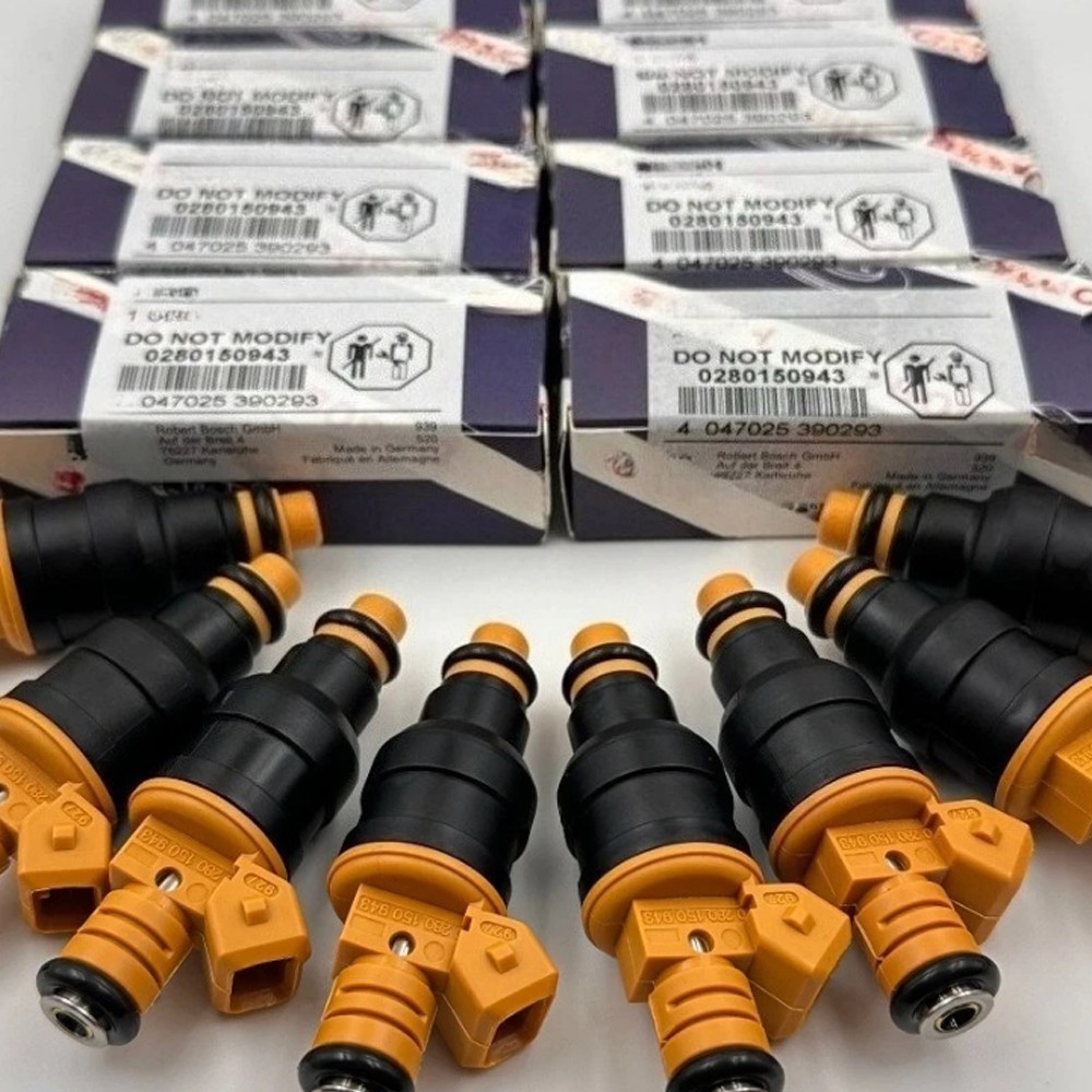 8PCS BOSCH OEM 0280150943 Fuel Injectors Set for 1993-2004 Ford Lincoln Mercury 8PCS BOSCH OEM 0280150943 Fuel Injectors Set for 1993-2004 Ford Lincoln Mercury