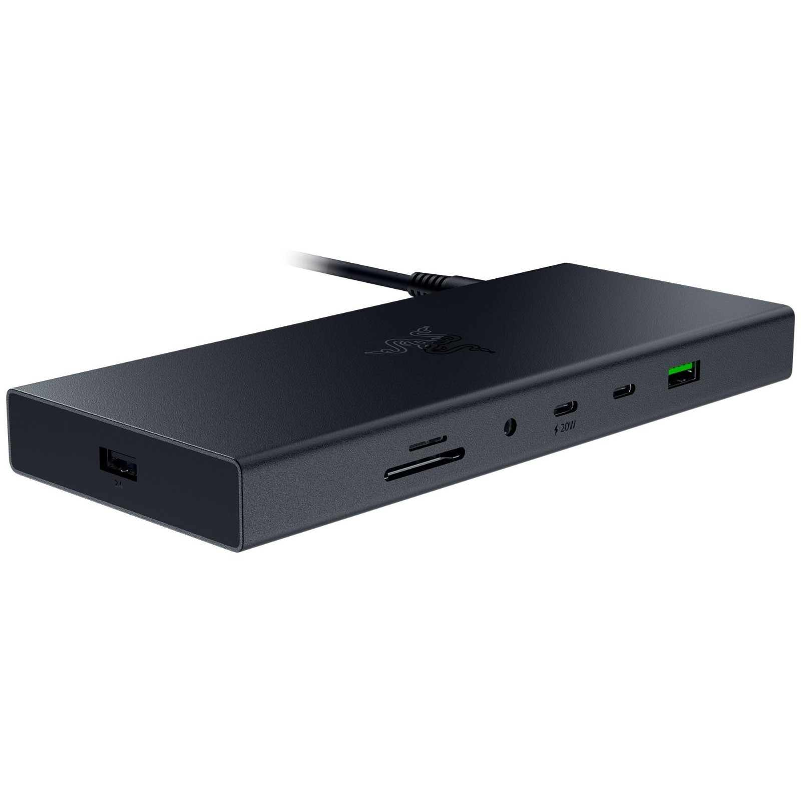 Razer USB 4 Dock BLACK 14 Port USB-C Dock DualMonitor at 4k 100W RC21-02280100