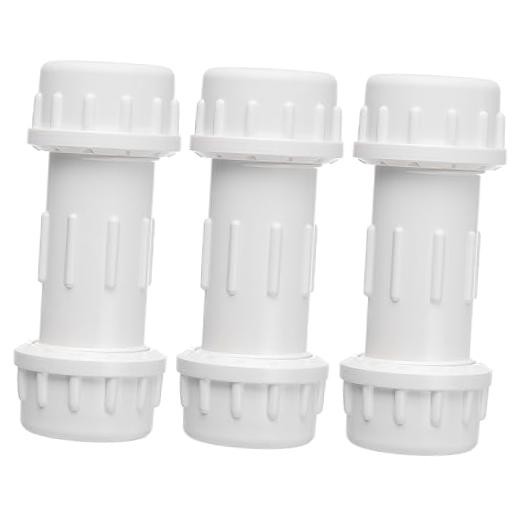 DONWARE 1/2-inch PVC Compression Coupling, Pipe Fittings Adapter 1/2\