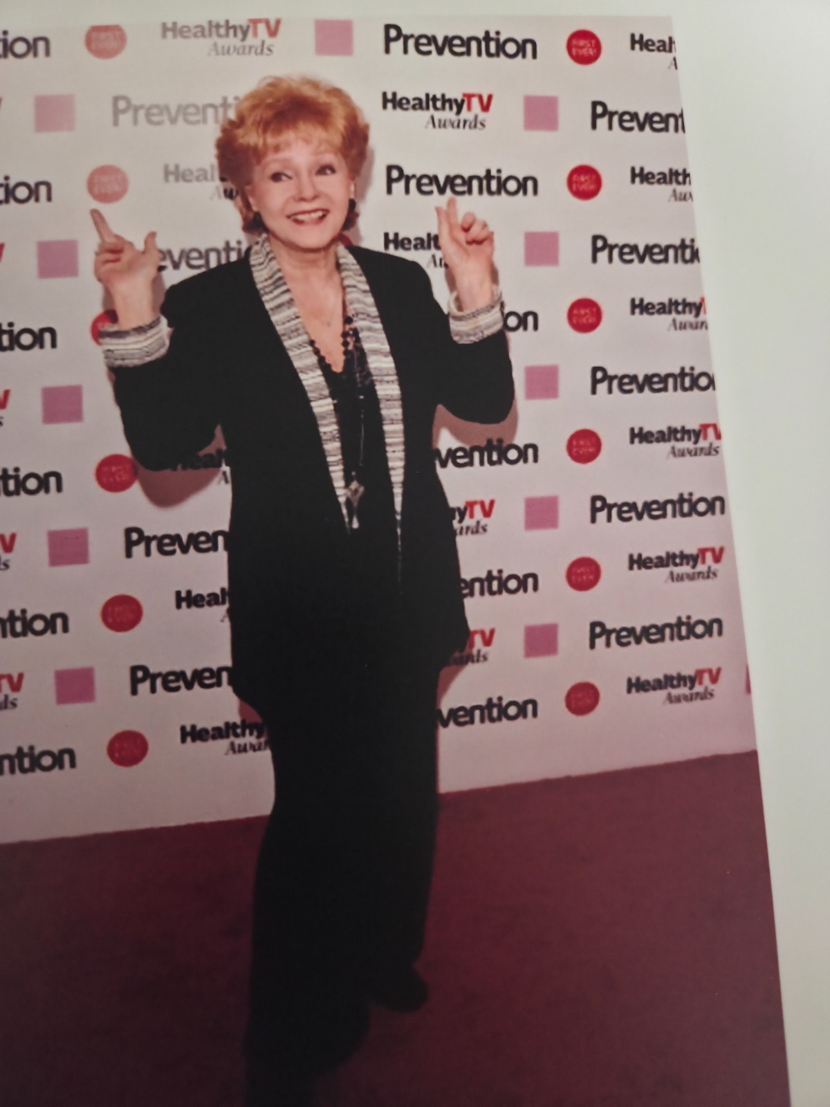 Debbie Reynolds Owned Worn Beautiful St. John Evening wear Black Jacket from Son