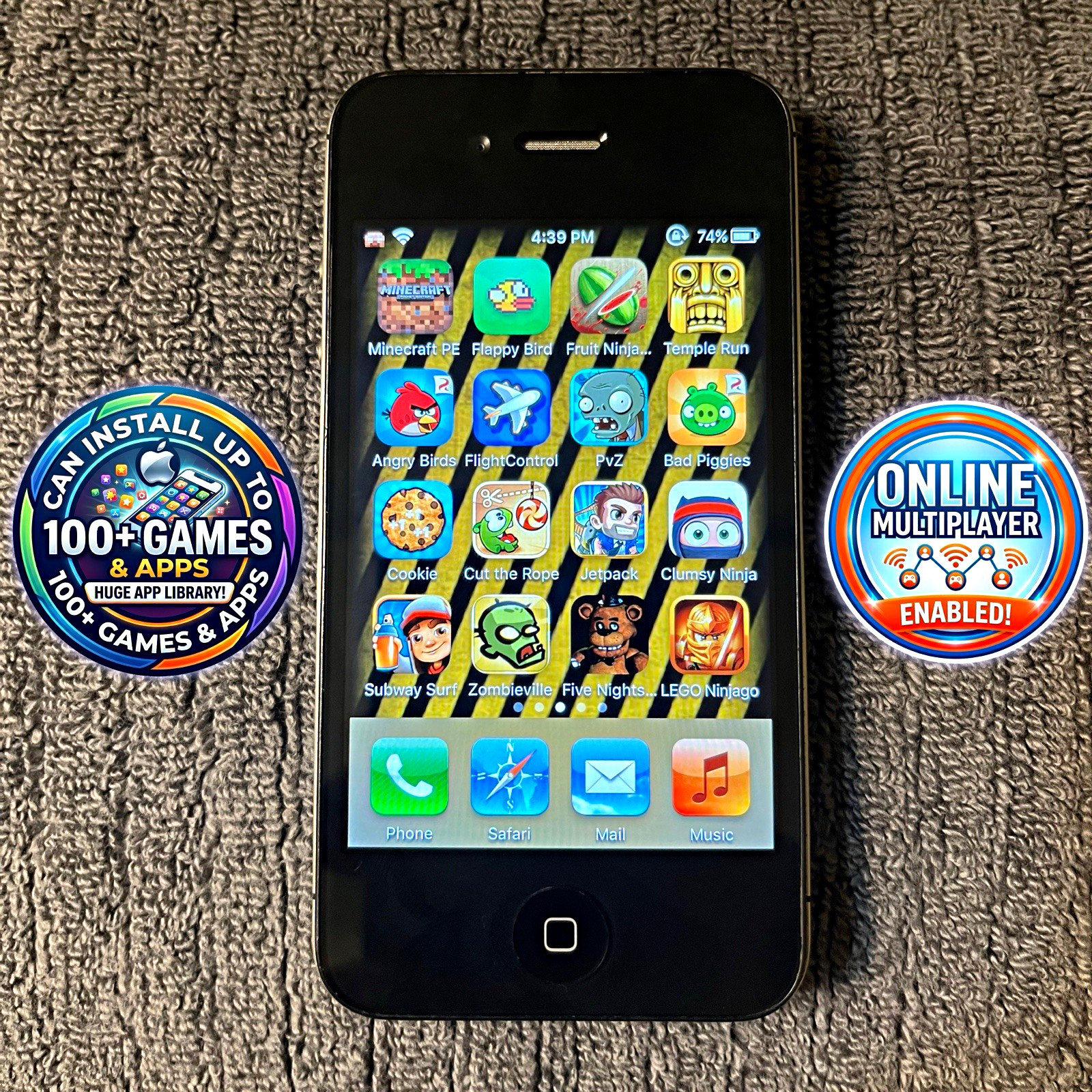 ULTIMATE Nostalgic iOS Experience Rare custom-built iPhone 4S (16GB variant)