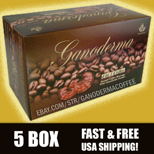 Ganoderma 4 in 1 Coffee w/ creamer - 5 box (100 ct) - 