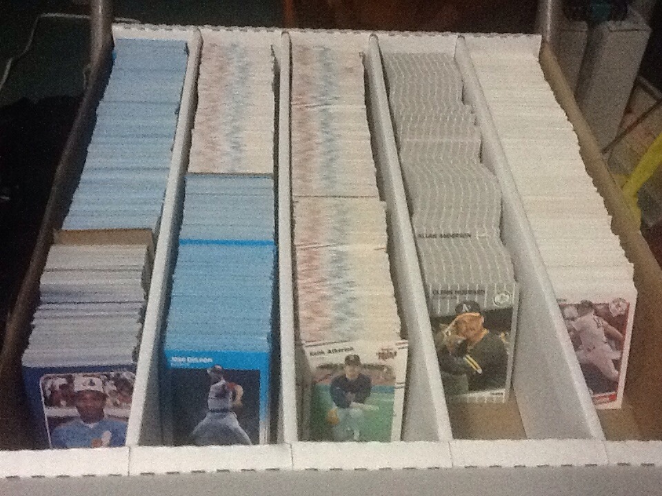 FLEER BASEBALL COMMONS  1987, 1988, 1989, 1990, 1991, 1992, 1993..$.02/ each