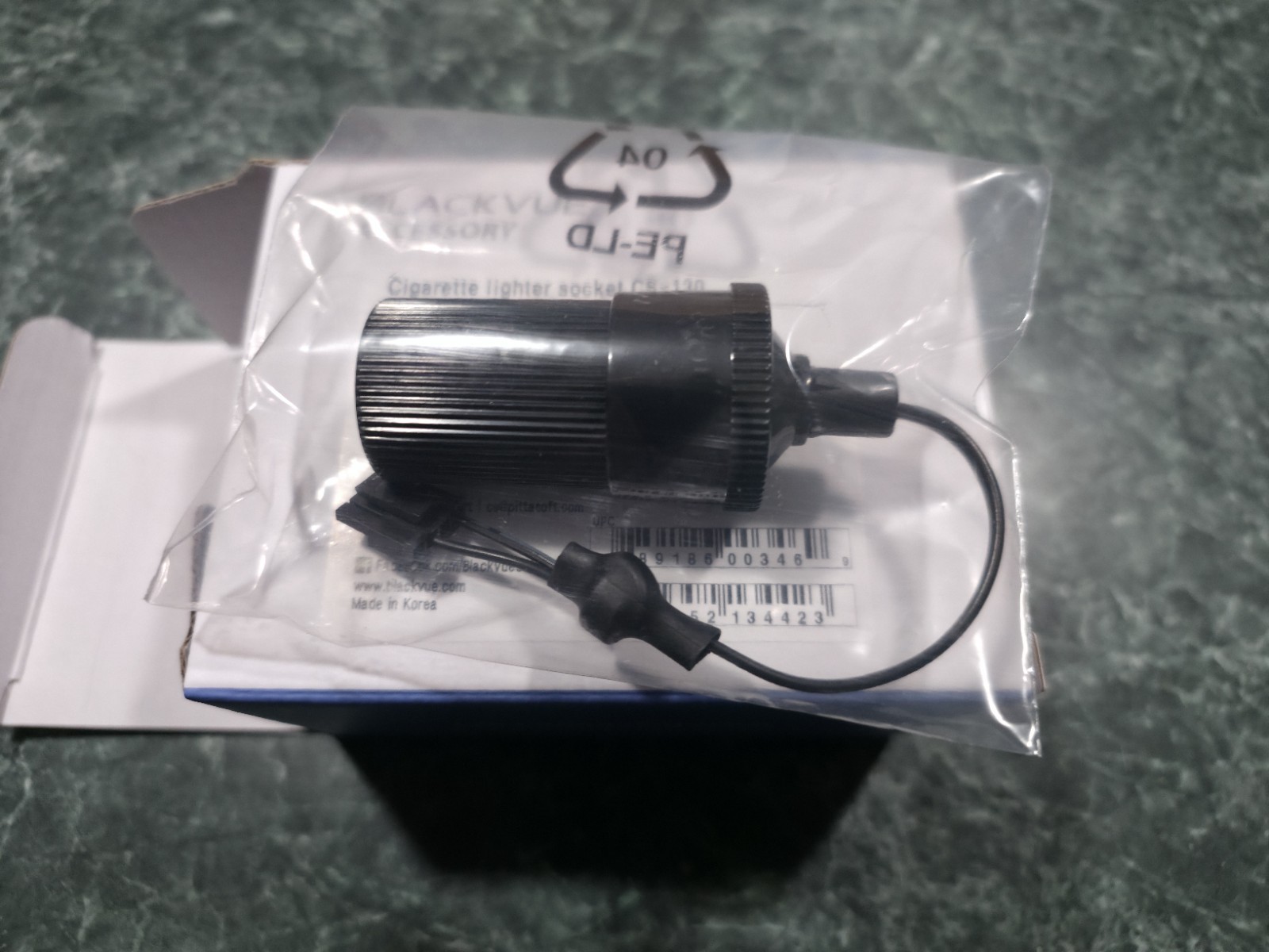 NEW BlackVue CS-124 Cigarette Lighter Socket Output Adapter for B-130A/X B-124/X NEW BlackVue CS-124 Cigarette Lighter Socket Output Adapter for B-130A/X B-124/X