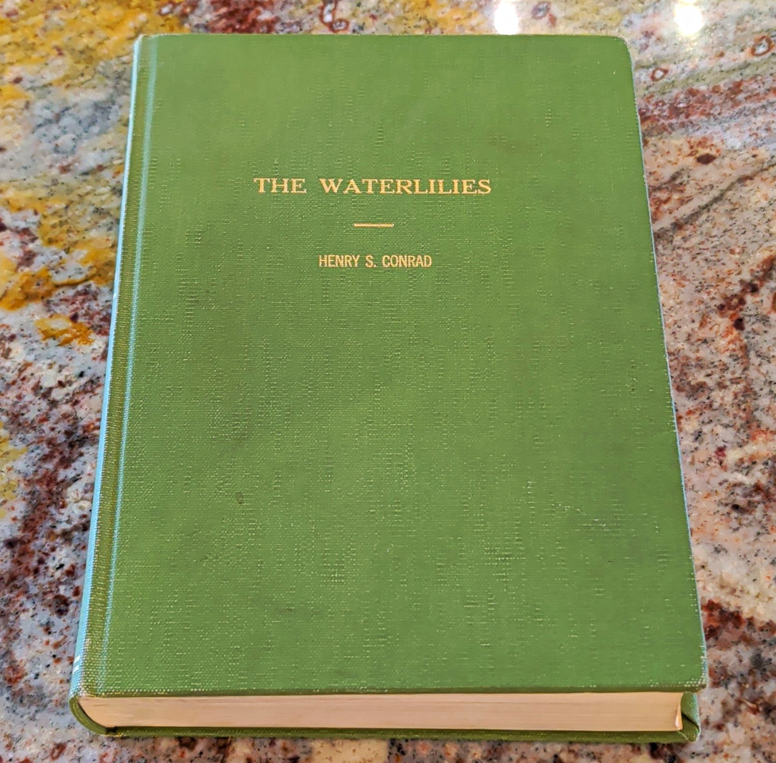 The Waterlilies Henry S. Conard 1905 1st Ed Hardcover Carnegie Botany Monograph