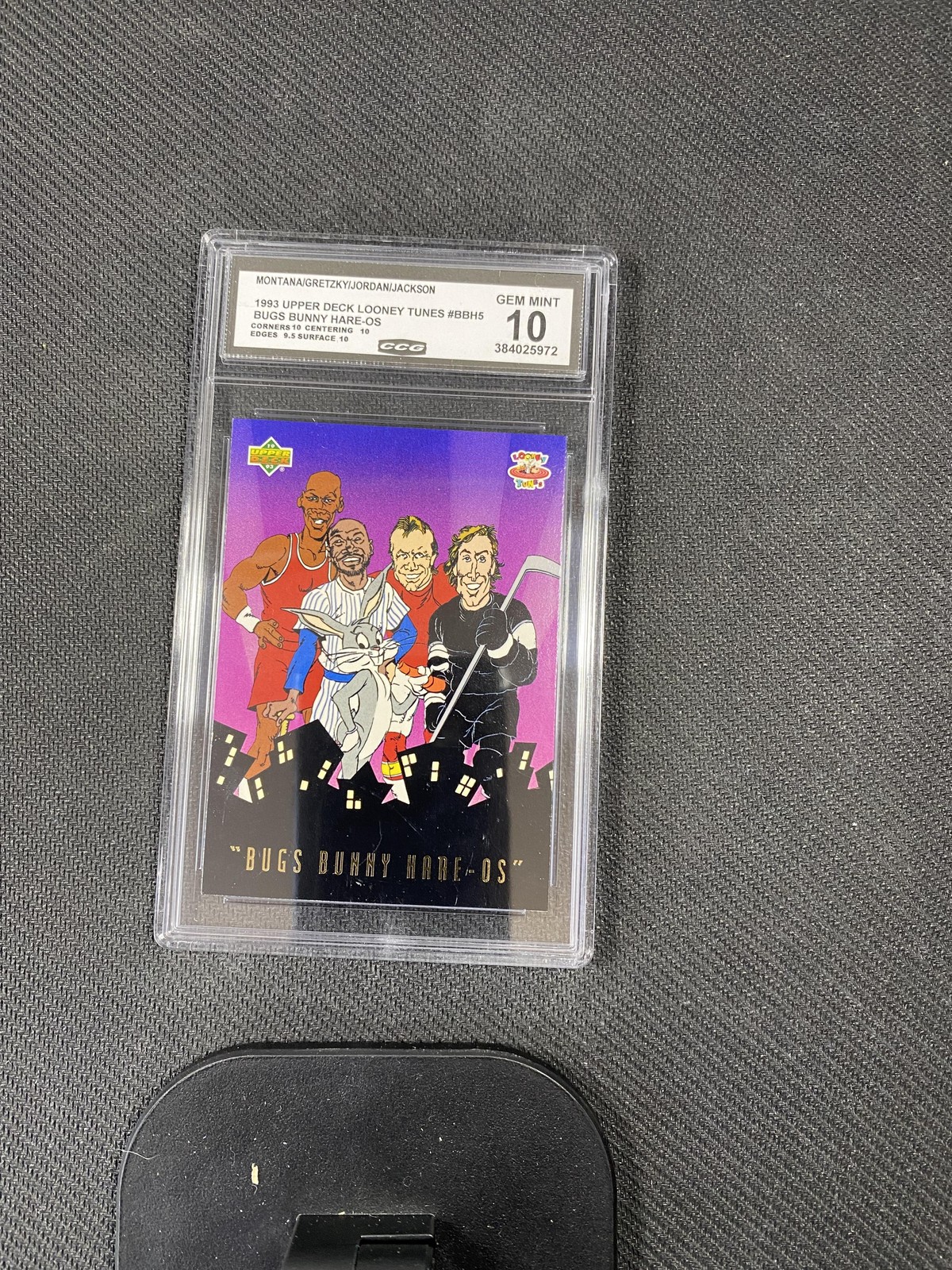 Montana/Gretzky/Jordan/Jackson 1993 Upper Deck Tune World BBH5 CCG 10