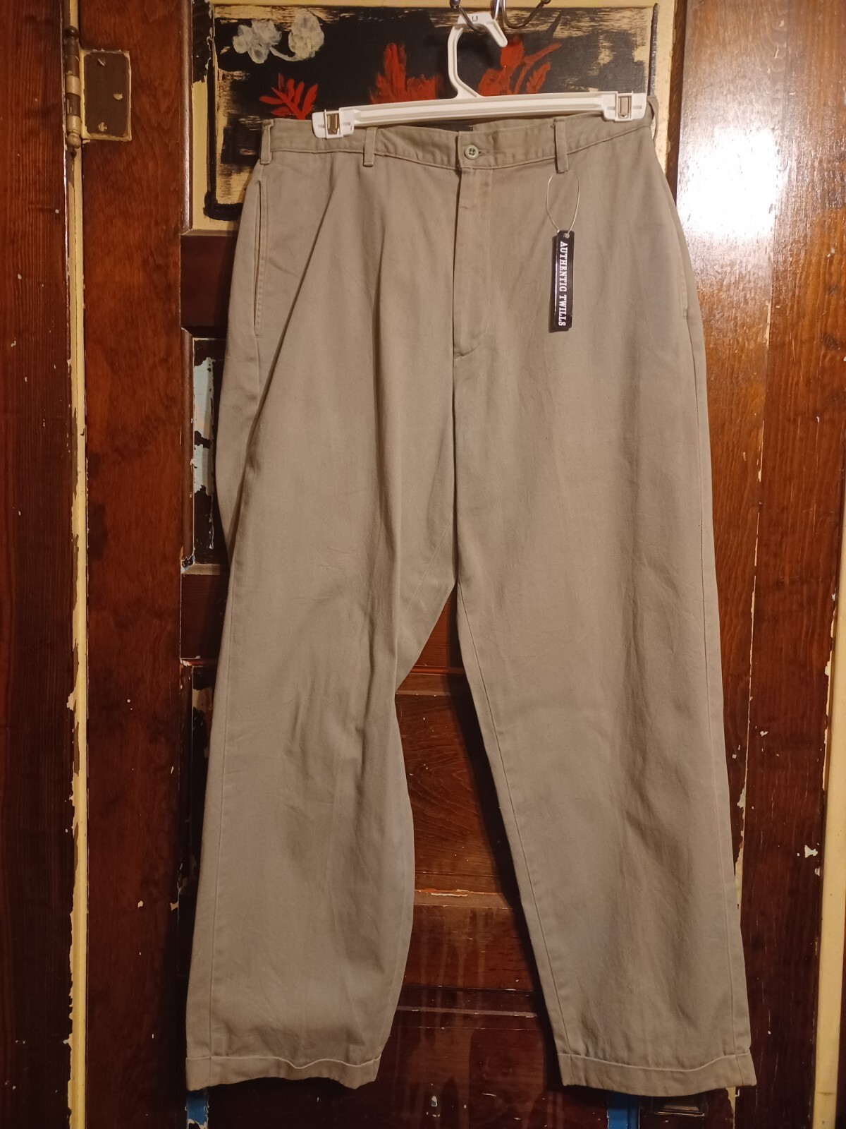Authentic Twills Slacks ----Waist 34-Length 30 Authentic Twills Slacks ----Waist 34-Length 30