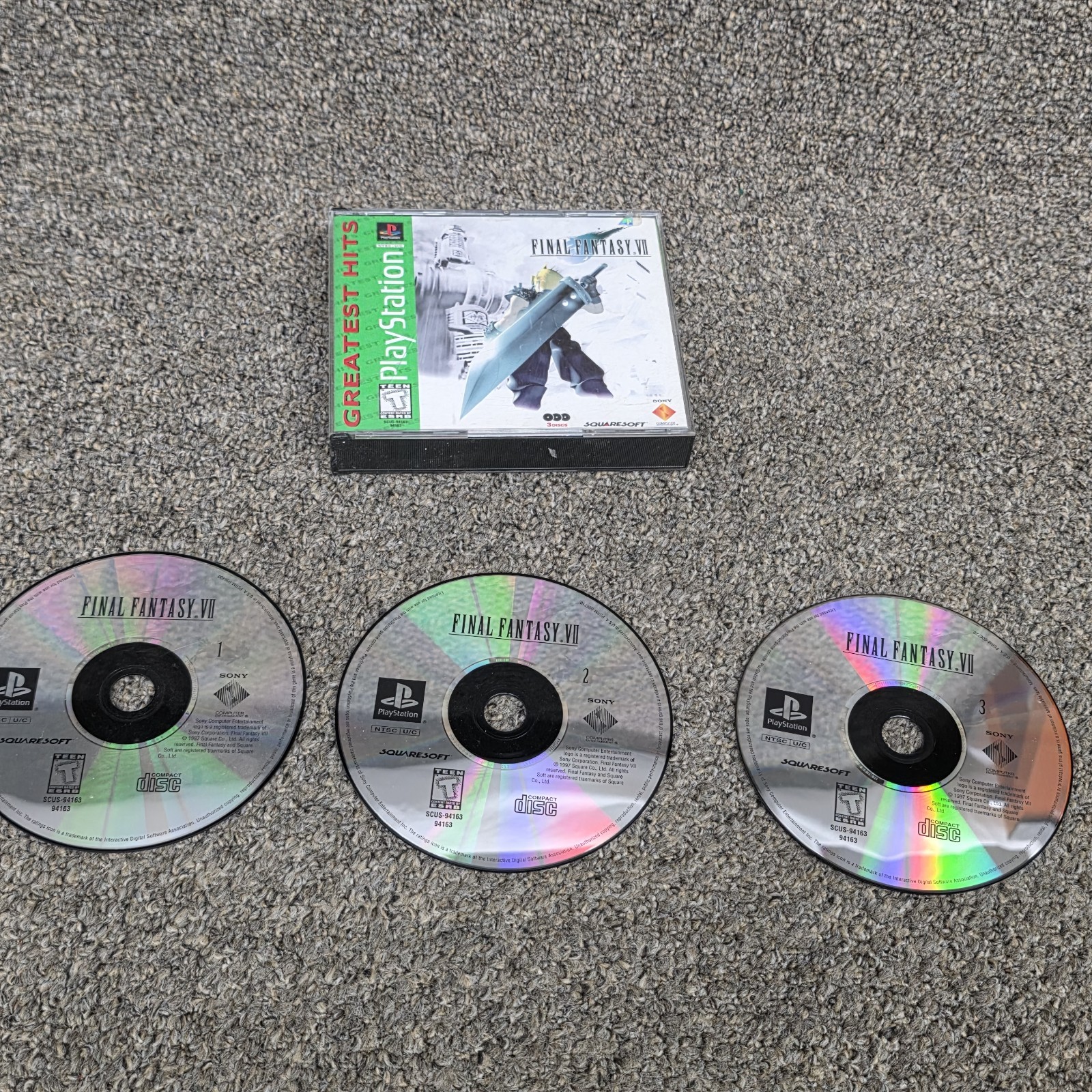 Final Fantasy VII (PlayStation 1, 1997) Final Fantasy VII (PlayStation 1, 1997)