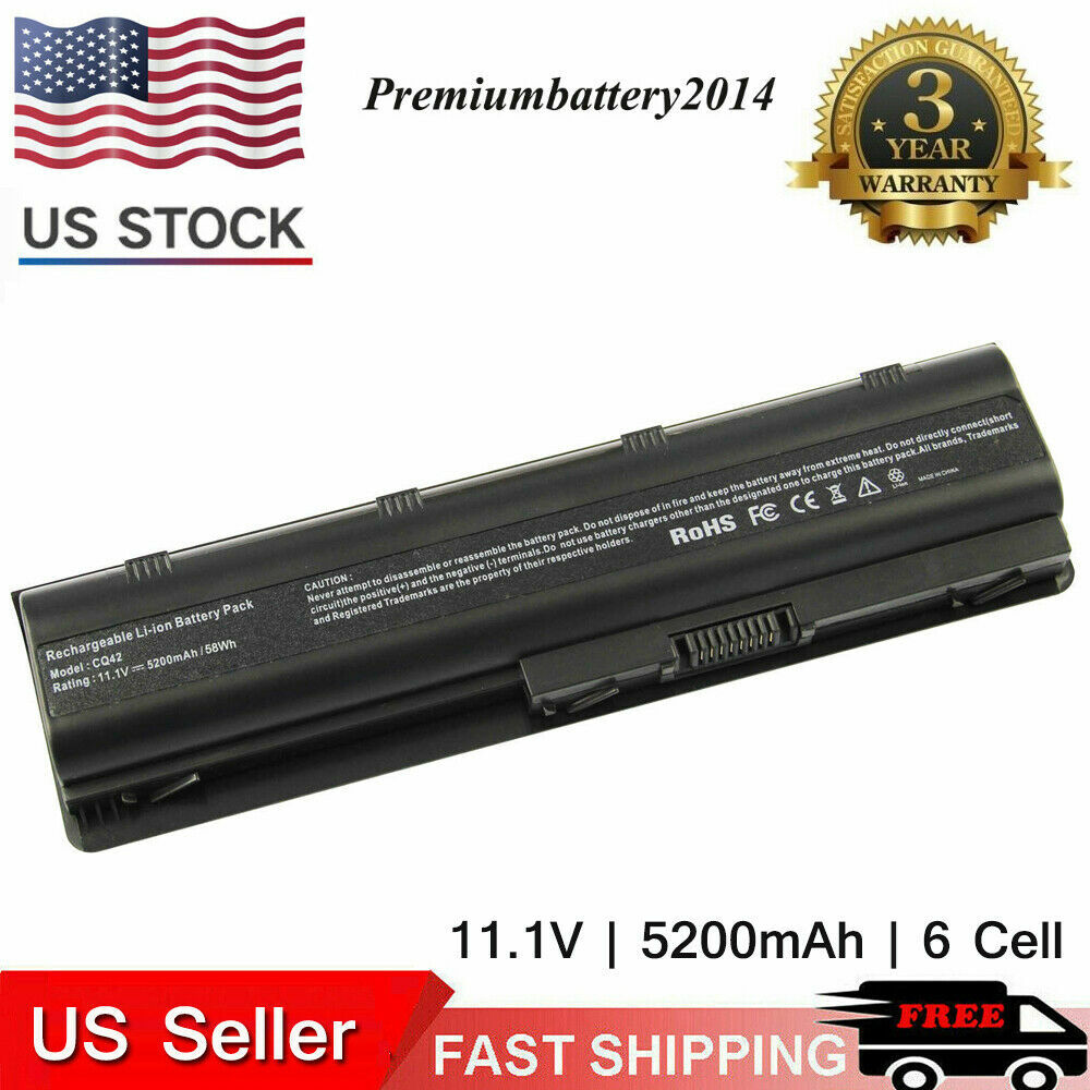 New 6 Cell Laptop Battery For HP 2000-425NR Notebook MU06 593553-001 593555-001