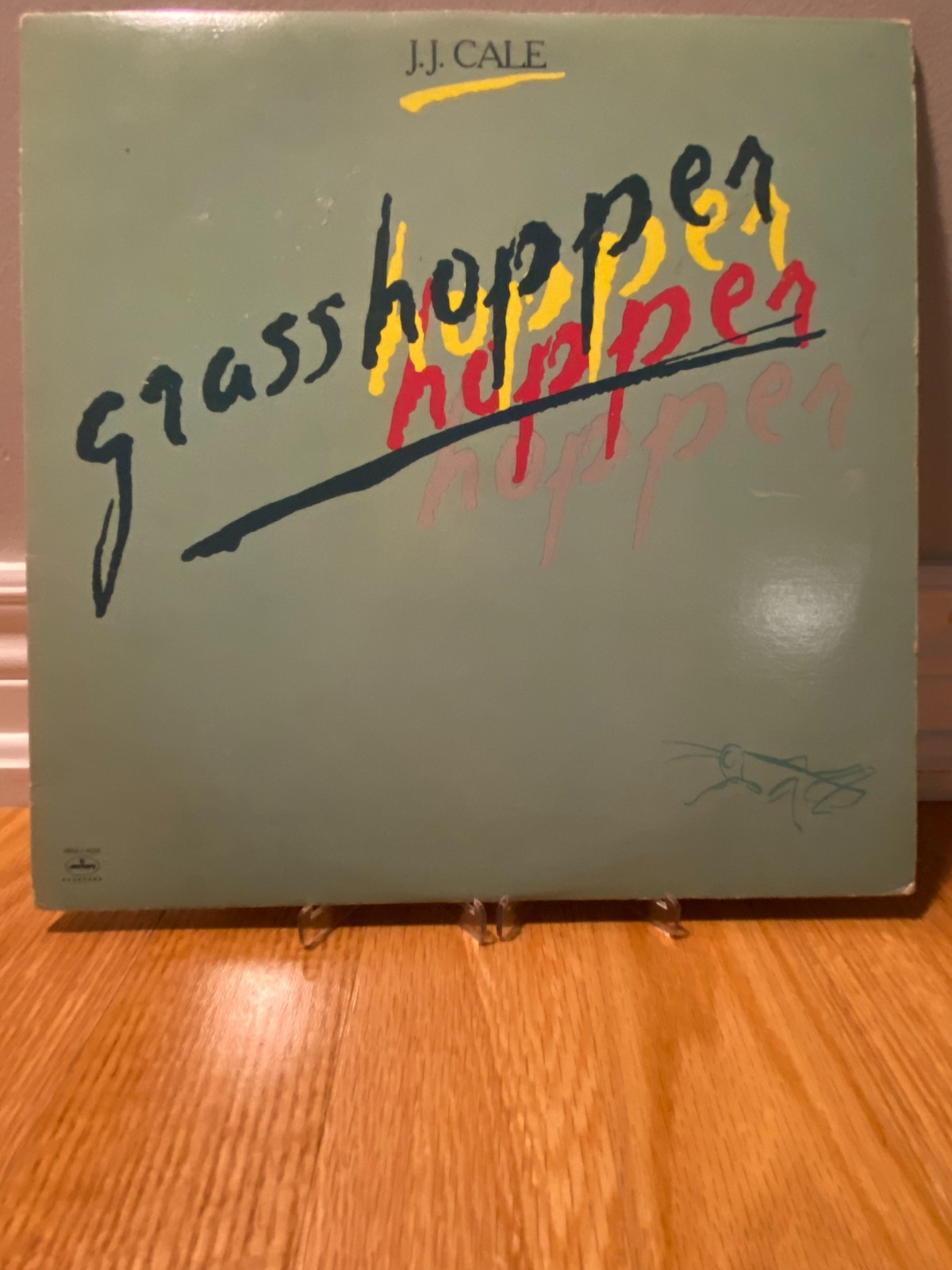 J.J. CALE Grasshopper 1982 Mercury SRM-1-4038 LP Vinyl Record