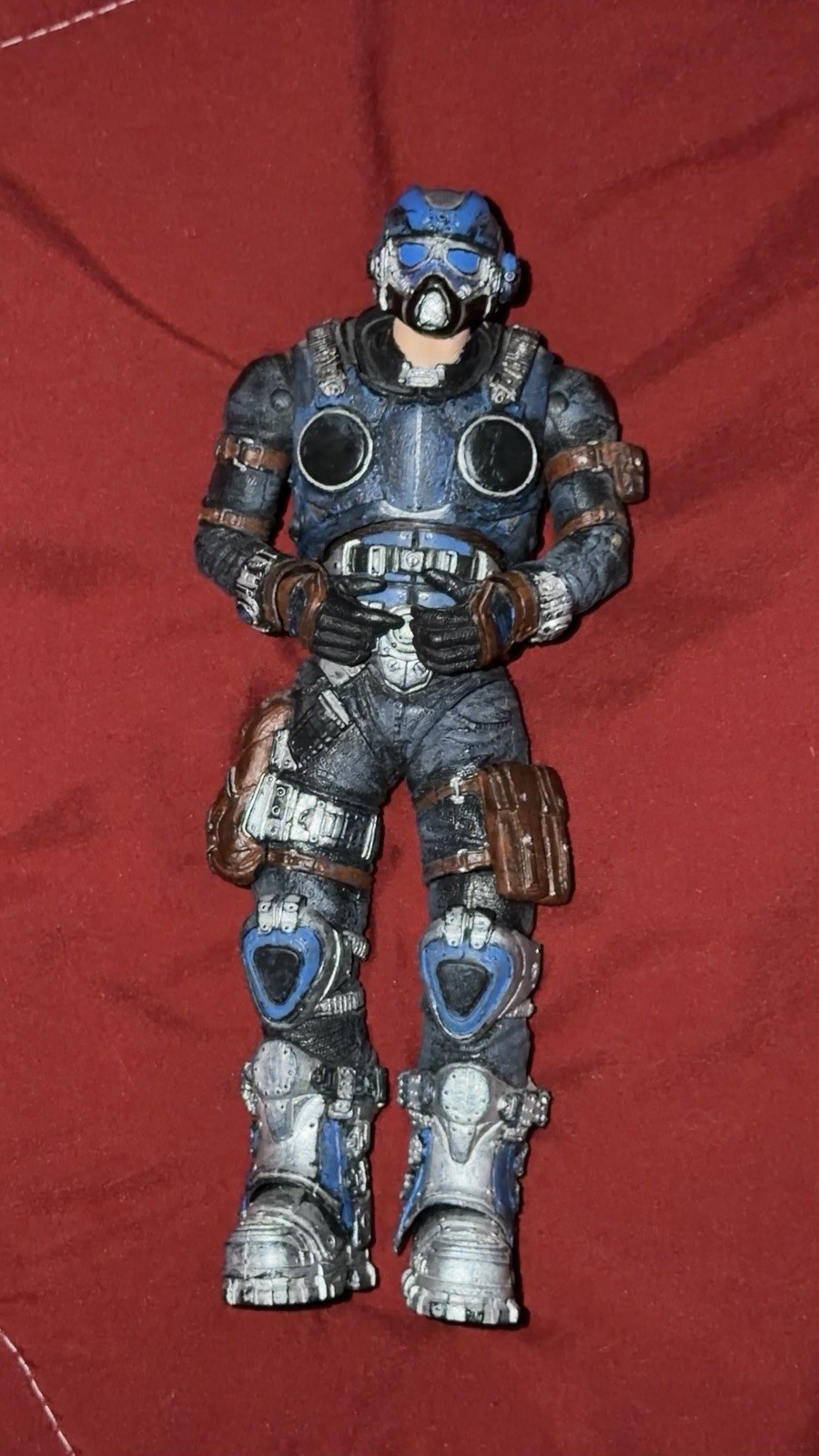 CUSTOM - Gears of War - COG Soldier Action Figure NECA Anthony Carmine CUSTOM