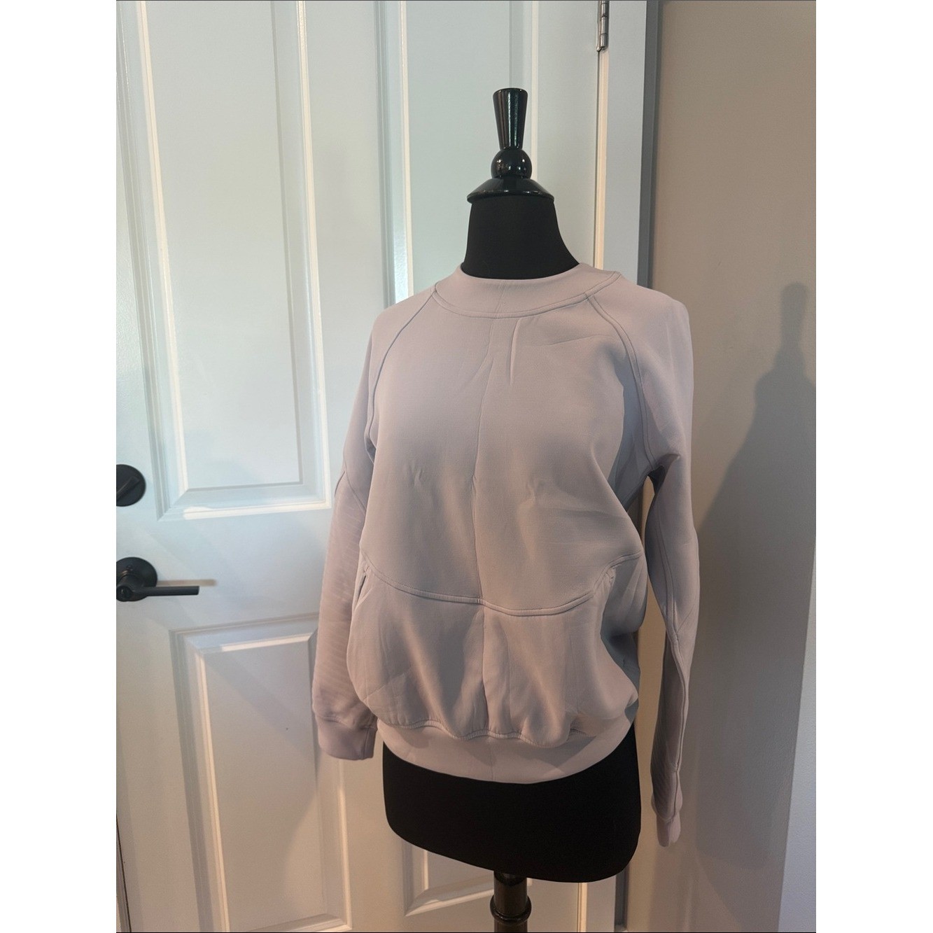 Lululemon City Sweat Crew in the color Iced Iris