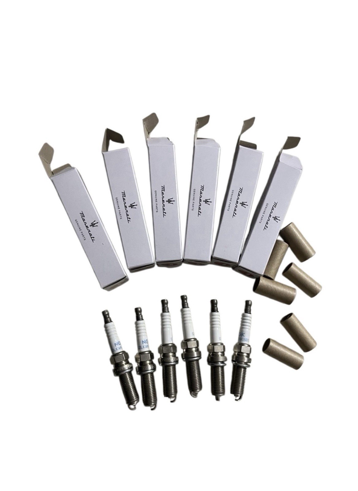 FOR Maserati Ghibli, Quattroporte & Levante Spark Plugs Set 6 PCS - Genuine