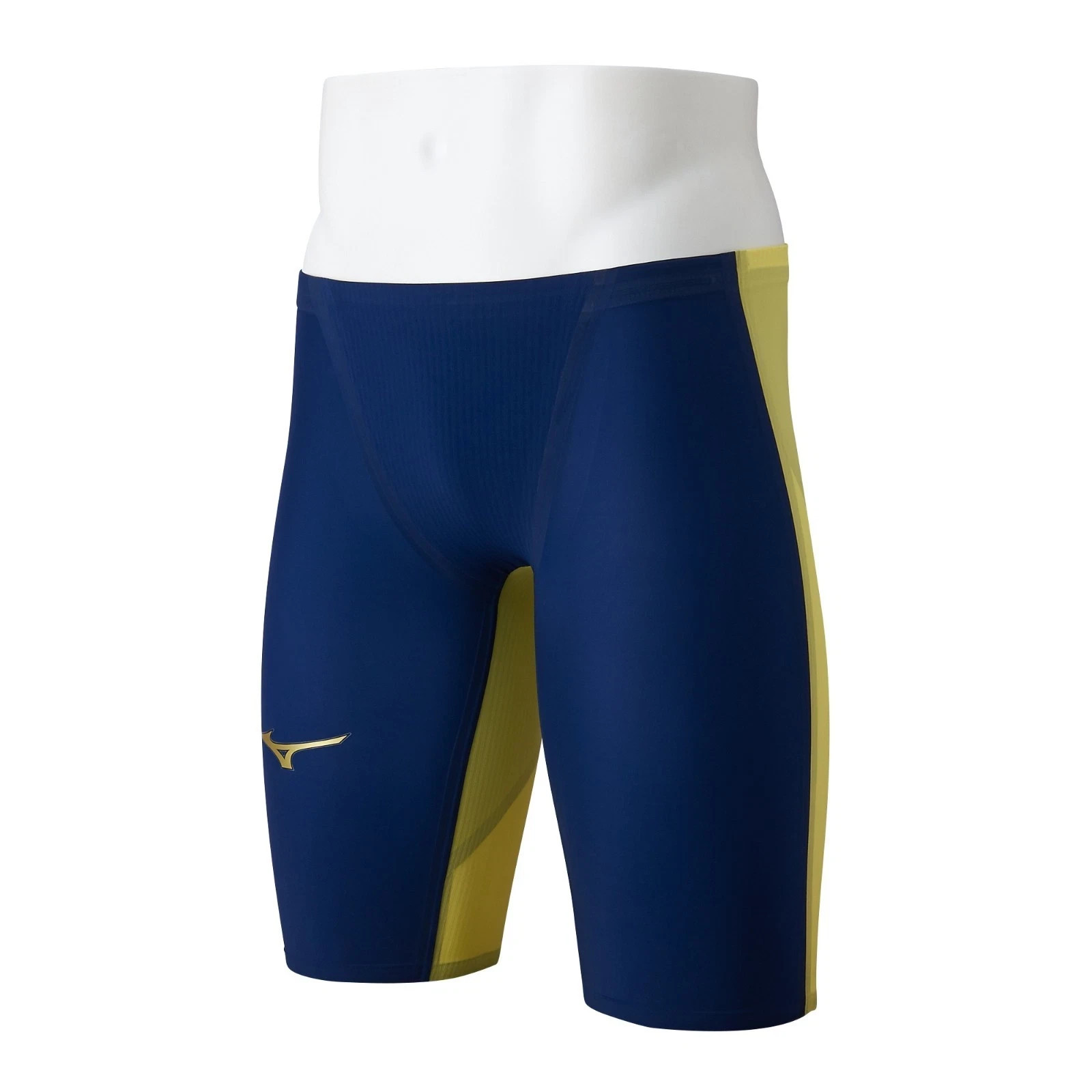 Mizuno Men\'s Swimsuits GX SONIC ROYAL PW ‎N2MBD001 Navy/Yellow Nylon 2026