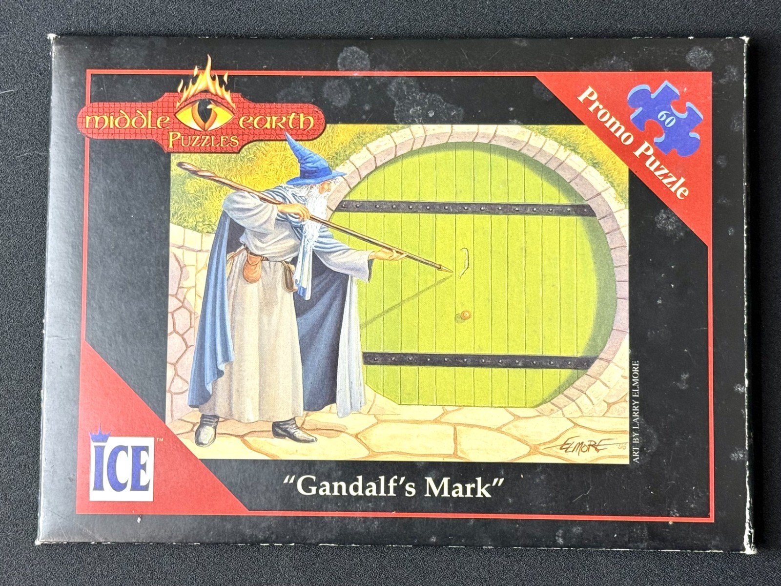 Vintage 1997 ICE Middle-earth Promo Puzzle Gandalf\'s Mark Larry Elmore